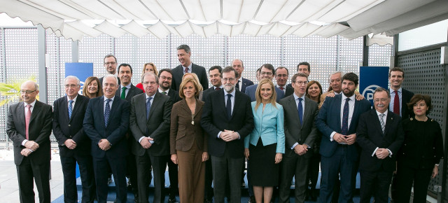 Reunion Juan Vivas con Mariano Rajoy y demás presidentes autonómicos